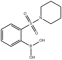 1-(2-Boronophenylsulfonyl)piperidine Structure