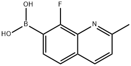 8-Fluoro-2-methylquinolin-7-ylboronic acid