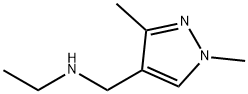 N-[(1,3-dimethyl-1H-pyrazol-4-yl)methyl]-N-ethylamine Struktur