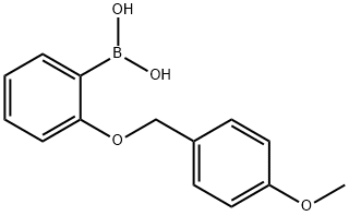 2-(4'-Methoxybenzyloxy)phenylboronic acid Struktur