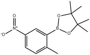 957062-84-9 4,4,5,5-テトラメチル-2-(2-メチル-5-ニトロフェニル)-1,3,2-ジオキサボロラン