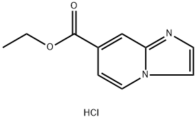 ETHYL IMIDAZO[1,2-A]PYRIDINE-7-CARBOXYLATE, HCL,957120-75-1,结构式