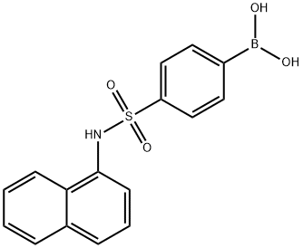 4-(N-Naphthalen-1-ylsulfamoyl)phenylboronic acid