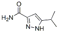 1H-Pyrazole-3-carboxamide,  5-(1-methylethyl)- Structure