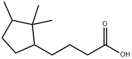 cis-4-(2,2,3-Trimethylcyclopentyl)butanoic acid Structure