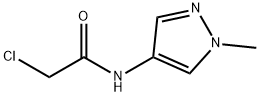 2-chloro-N-(1-methyl-1H-pyrazol-4-yl)acetamide(SALTDATA: FREE) Struktur