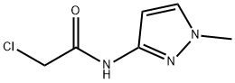 2-CHLORO-N-(1-METHYL-1H-PYRAZOL-3-YL)-ACETAMIDE Structure