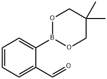 (2-FORMYLPHENYL)BORONIC ACID NEOPENTYL GLYCOL ESTER 化学構造式