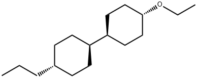 trans-4-Ethoxy-trans-4'-propyl-[1,1'-bicyclohexyl] Structure