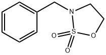 3-ベンジルオキサチアゾリジン2,2-ジオキシド 化学構造式