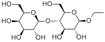 エチルβ-ラクトシド 化学構造式