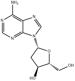 2-脱氧腺苷,958-09-8,结构式