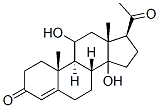 11,14-dihydroxypregn-4-ene-3,20-dione,95832-17-0,结构式