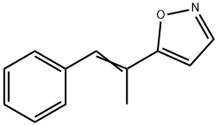 5-(1-phenylprop-1-en-2-yl)isoxazole Structure