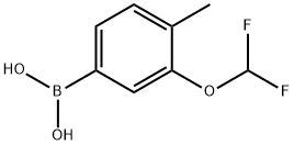 3-difluoromethoxy-4-methyl-benzeneboronic acid