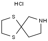1,4-二硫杂-7-氮杂螺[4.4]壬烷,盐酸 结构式