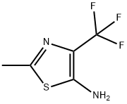 2-甲基-4-三氟甲基-5-氨基噻唑, 958452-22-7, 结构式