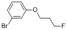 1-Bromo-3-(3-fluoro-propoxy)-benzene
 化学構造式