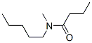 Butanamide,  N-methyl-N-pentyl- 化学構造式