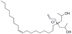 allylbis(2-hydroxypropyl)oleylammonium chloride 结构式