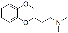 1,4-Benzodioxin-2-ethanamine,  2,3-dihydro-N,N-dimethyl- 化学構造式