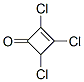 2-Cyclobuten-1-one,  2,3,4-trichloro- 化学構造式