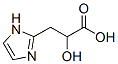 1H-Imidazole-2-propanoic  acid,  -alpha--hydroxy-,958808-92-9,结构式