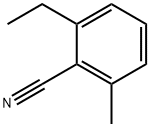 2-乙基-6-甲基苯甲腈,95881-22-4,结构式
