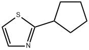Thiazole,  2-cyclopentyl- 化学構造式