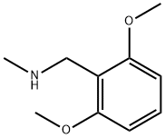 1-(2,6-二甲氧基苯基)-N-甲基甲胺 结构式