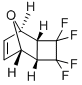 (1S, 4R, 5R, 8S)/(1R, 4S, 5R, 8S)-
3,3,4,4-Tetrafluoro-9-oxa- tricyclo[4.2.1.0*2,5*]non-7-ene 化学構造式