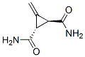 1,2-Cyclopropanedicarboxamide,3-methylene-,trans-(+)-(9CI) 化学構造式