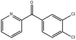 2-(3,4-DICHLOROBENZOYL)PYRIDINE,95898-75-2,结构式
