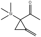 Ethanone,  1-[2-methylene-1-(trimethylsilyl)cyclopropyl]- Structure