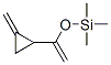 Cyclopropane,  1-methylene-2-[1-[(trimethylsilyl)oxy]ethenyl]- 化学構造式