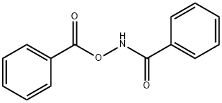 N-ベンゾイルオキシベンズアミド 化学構造式