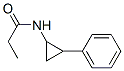 Propanamide,  N-(2-phenylcyclopropyl)- 化学構造式