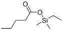 Pentanoic  acid,  ethyldimethylsilyl  ester|