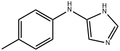 1H-Imidazol-5-amine,  N-(4-methylphenyl)- 化学構造式