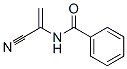Benzamide,  N-(1-cyanoethenyl)- 化学構造式
