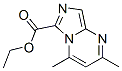 Imidazo[1,5-a]pyrimidine-6-carboxylic  acid,  2,4-dimethyl-,  ethyl  ester 化学構造式