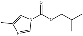 1H-Imidazole-1-carboxylic  acid,  4-methyl-,  2-methylpropyl  ester 化学構造式