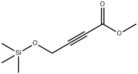 2-Butynoic  acid,  4-[(trimethylsilyl)oxy]-,  methyl  ester 化学構造式
