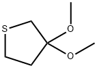 tetrahydro-3,3-diMethoxythiophene 化学構造式