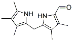 1H-Pyrrole-2-carboxaldehyde,  3,4-dimethyl-5-[(3,4,5-trimethyl-1H-pyrrol-2-yl)methyl]- Structure