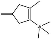 Cyclopentene,  1-methyl-4-methylene-2-(trimethylsilyl)- 化学構造式