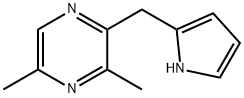 Pyrazine,  3,5-dimethyl-2-(1H-pyrrol-2-ylmethyl)-,959069-43-3,结构式