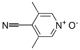 4-Pyridinecarbonitrile,  3,5-dimethyl-,  1-oxide 化学構造式