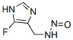 1H-Imidazole-4-methanamine,  5-fluoro-N-nitroso- 化学構造式