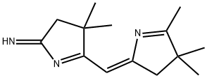 2H-Pyrrol-2-imine,  5-[(Z)-(3,4-dihydro-4,4,5-trimethyl-2H-pyrrol-2-ylidene)methyl]-3,4-dihydro-4,4-dimethyl- 化学構造式